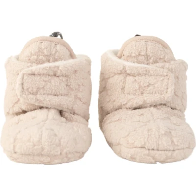 Afbeelding van Lodger Babysloffen Slipper Folklore Fleece Birch 0 3mnd