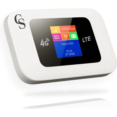 Afbeelding van CS Mifi Router Draadloos Wifi Werkt met Simkaart 4G 10 Apparaten