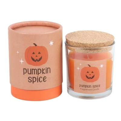 Afbeelding van Something Different Peekaboo Pumpkin Spice Geurkaars Multicolours