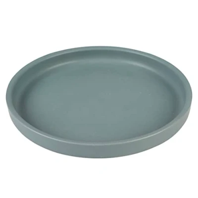 Afbeelding van Duvo+ Voer/Waterbak Hush Blauw Kattenvoerbak 16.3x16.3x2.5 cm