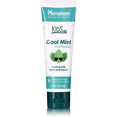Afbeelding van Himalaya, Tandverzorgingsproducten, Botanique Kindertandpasta Cool Mint 80G
