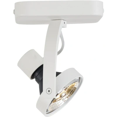 Afbeelding van QAZQA vo Design Plafondspot Spotje Opbouwspot 1 lichts L 12 cm Wit Woonkamer Slaapkamer Keuken