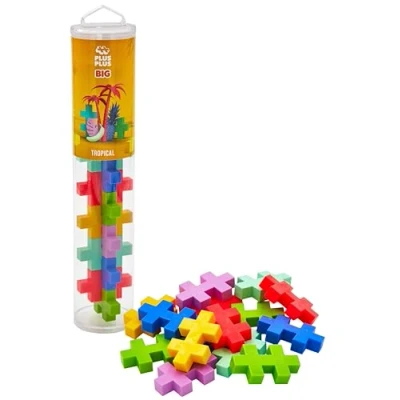 Afbeelding van Plus 15 creatieve bouwstenen BIG Tropical