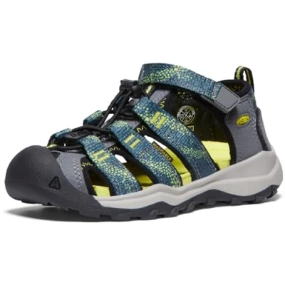 Afbeelding van Keen Newport NEO H2 Unisex Outdoorsandalen voor kinderen, Maat: 25/26, Green Kunststof/ textiel