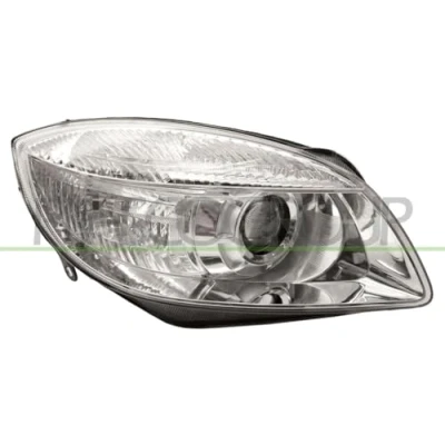Afbeelding van PRASCO SK3244813 Koplampen rechts H7 Met regelmotor voor LWR SKODA: Fabia 2, Roomster