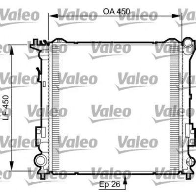 Afbeelding van Valeo Radiateur 735504