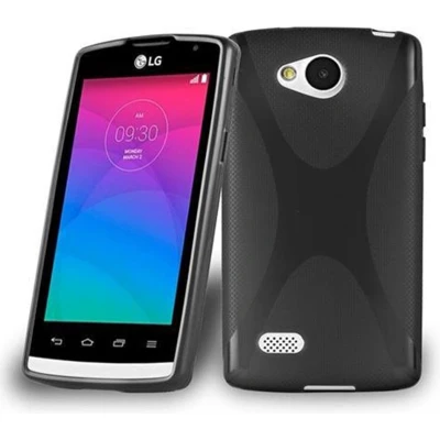 Afbeelding van Cadorabo Hoesje geschikt voor LG JOY in ZWARTE OXIDE Beschermhoes gemaakt van flexibel TPU silicone Case Cover