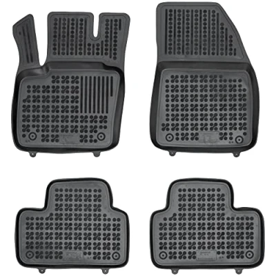 Afbeelding van M MOTOS Rubberen automatten voor Volvo XC40 sinds 2017, maak je reis comfortabeler met deze duurzame automat, kofferbakmat alle weersomstandigheden, bescherming tegen vuil.