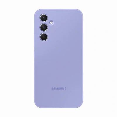 Afbeelding van Samsung Siliconen Back Cover Paars Galaxy A54
