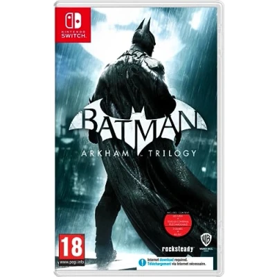 Afbeelding van Warner Sw Batman Arkham Trilogy Uk/fr Switch (download Code)