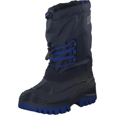 Afbeelding van CMP AHTO WP Unisex Snowboots voor kinderen, Maat: 32, Black blue/royal Kunststof/ textiel
