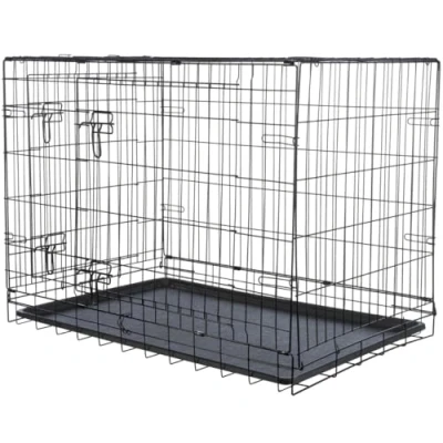 Afbeelding van Trixie home kennel zwart 93x62x69 cm