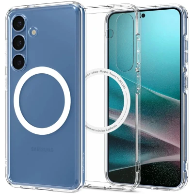 Afbeelding van Spigen Crystal Hybrid (MagFit) mobiele telefoon behuizingen 15,8 cm (6.2&quot;) Hoes Transparant, Wit