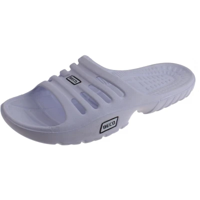 Afbeelding van Beco Badslippers Wit Heren Maat 48