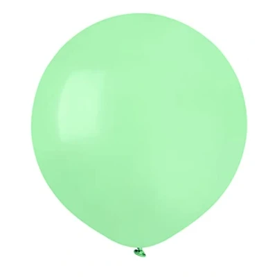 Afbeelding van Envelop van 25 ballonnen in hoogwaardig natuurlijk latex G150 (Ø 48 cm / 19 inch), aquamarijngroen