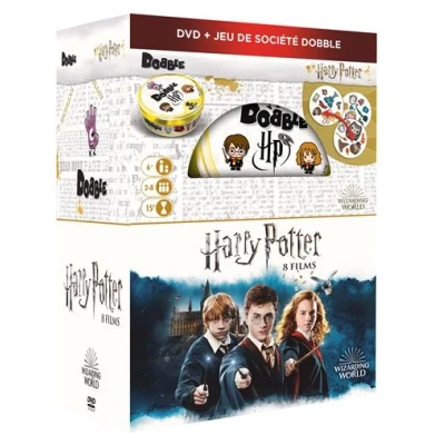Image de Warner Home Video Harry Potter: La Collection Complete 1 7.2 + Dobble Dvd