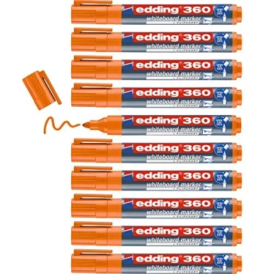 Afbeelding van edding 360 boardmarker oranje 10ST 1,5 3 mm / 4 360006