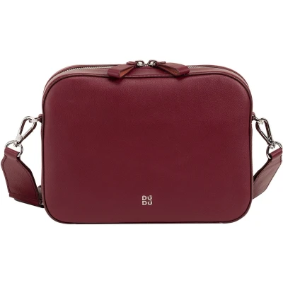 Afbeelding van DUDU Caroline Schoudertas, Dames, Maat: One Size, Burgundy