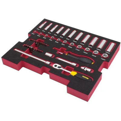 Afbeelding van Fatmax stanley 48 delige 1/4&quot; doppenset in tstak insert