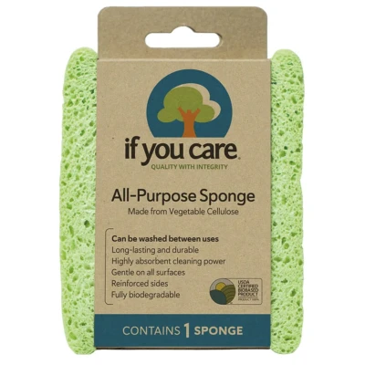 Afbeelding van If You Care All Purpose Cellulose Spons 1st.