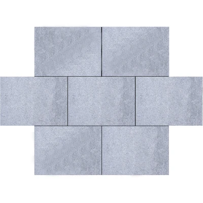 Afbeelding van Granulati 20x30x6cm grigio misto grijs/zwart
