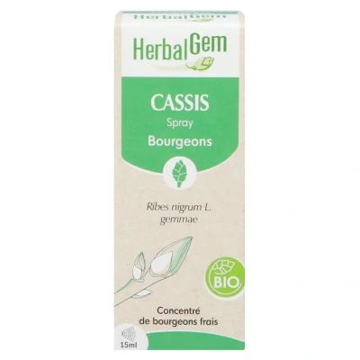 Image de Herbalgem Cassis Bio Spray 15ml
