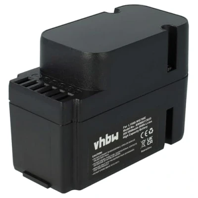Afbeelding van vhbw Accu compatibel met Worx Landroid M1000 WG791E.1, M1000i WG796E.1, M500 WG754E, M800 WG790E.1 robotmaaier (2000 mAh, 28 V, Li ION)