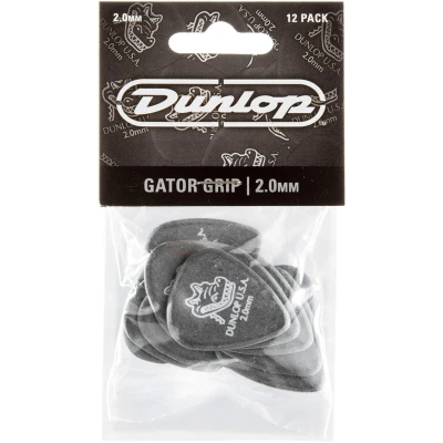 Afbeelding van Jim Dunlop Gator Grip Plectrum 2.00 mm 12 pack