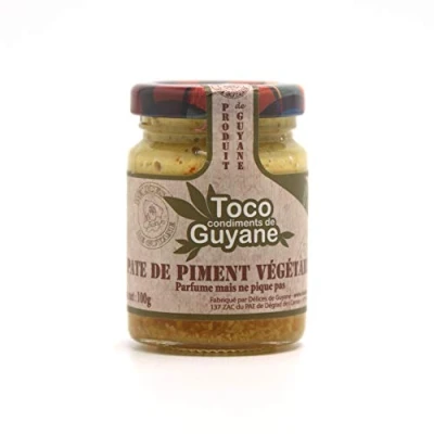 Afbeelding van TOCO Délices de Guyane Vegetarische chilipasta parfumeert natuurlijk al je gerechten natuurlijke ingrediënten en 100% Frans 100 g