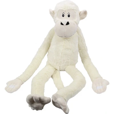 Afbeelding van PIA soft Toys pluche Knuffeldier Hangaap wit 100 cm