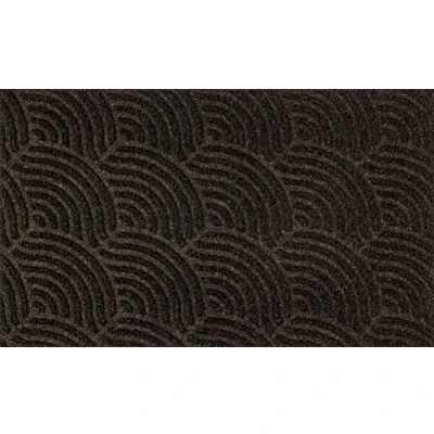 Afbeelding van Kleen Tex Dune Deurmat Waves 45 x 75cm Dark Brown