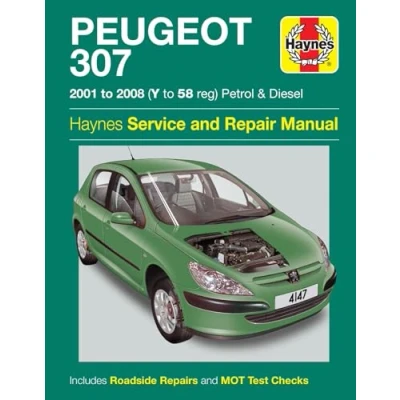 Afbeelding van Peugeot 307 Service &amp; Repair Manual