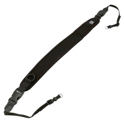 Afbeelding van Caruba Camera Neckstrap comfort + Quick release (black+red)