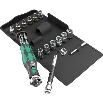 Afbeelding van Wera 8009 05004284001 Dopsleutelset 1/4 (6.3 mm) 27 delig