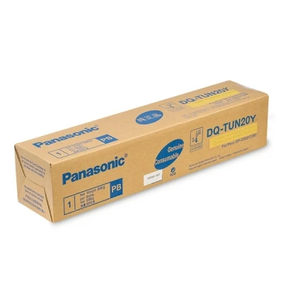 Image de Panasonic DQ TUN20Y PB jaune originale cartouche de toner