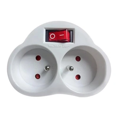 Image de Maclean MCE31 Protection contre les surtensions CA 230 V 3680 Watt connecteurs de sortie : 2 Pologne