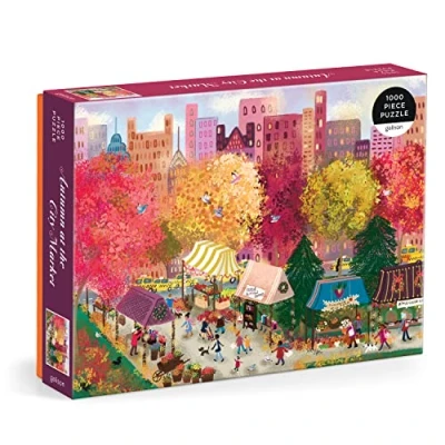 Afbeelding van Joy Laform Autumn at the City Market 1000 stukjes puzzel