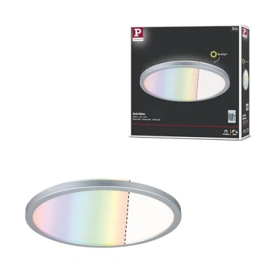 Afbeelding van Paulmann Atria Shine Paneel Plafonniere RGBW 293mm chroom mat