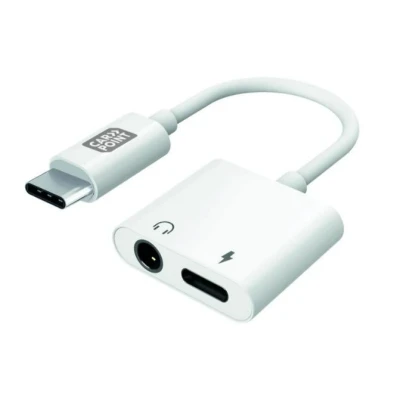Afbeelding van Carpoint 2 in 1 Adapter USB C &gt; AUX &amp;