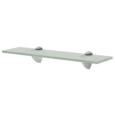Image de VidaXL Étagère murale en verre Fond étagère de salle bain mattiert40 x 10 cm 8 mm