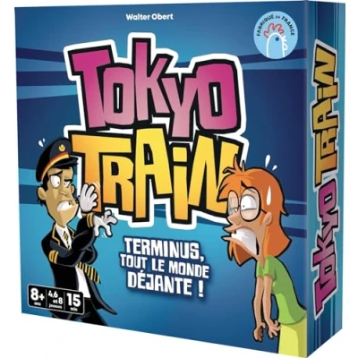 Afbeelding van Asmodee Cocktail Games Tokyo Train bordspellen kaartspellen sfeerspellen vanaf 8 jaar 4 tot spelers Franse versie