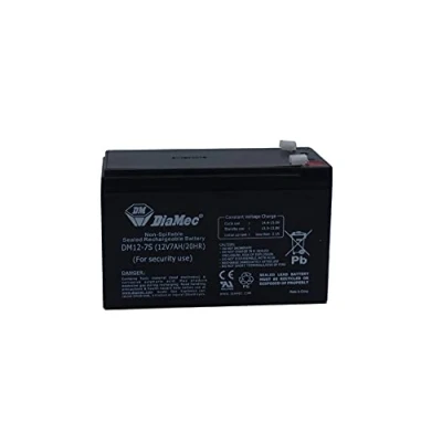 Image de Diamec Batterie Plomb AGM 12 V 7 Ah F1 pour la sécurité