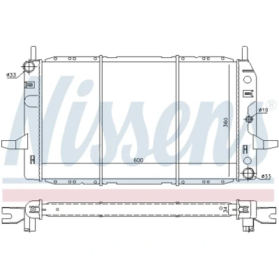 Afbeelding van Nissens Radiateur 62224