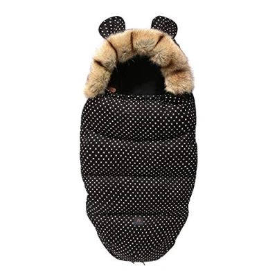 Image de Gorger Chancelière universelle pour landau, hiver, chaud, imperméable, coupe vent, convient poussette, siège auto, lit de bébé