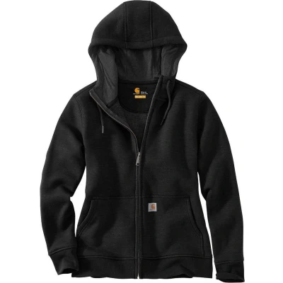 Afbeelding van Carhartt 102788 Clarksburg Zip Sweatshirt Relaxed Fit Black M