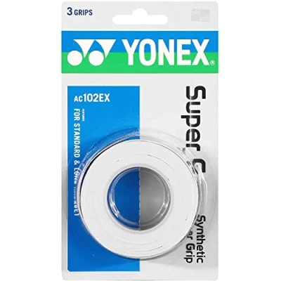 Image de Grip raquette de badminton yonex Surgrip 102ex Blanc Taille : Unique