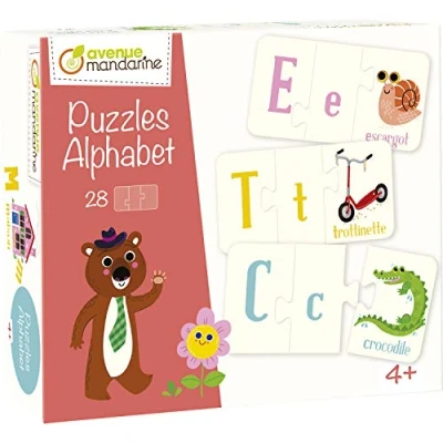 Image de Puzzle Alphabet Avenue Mandarine