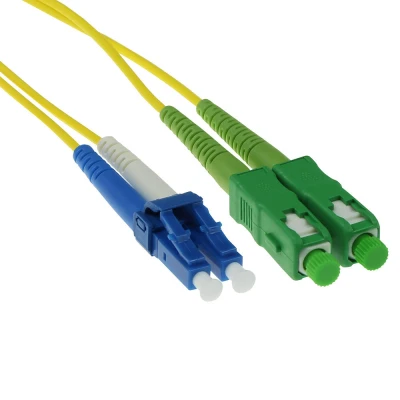 Afbeelding van ACT RL8830 Glasvezel Patchkabel Duplex LSZH Singlemode SC/ACP LC/UPC 9/125µm OS2 30 meter