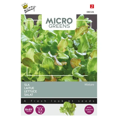 Afbeelding van Microgreens Sla gemengd Buzzy