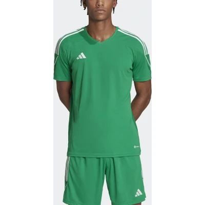 Afbeelding van adidas Performance TIRO 23 League Tshirt print Team green white, Heren, Maat: Medium, white